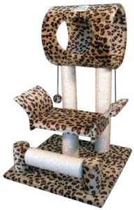 Go Pet Club Cat Tree Condo House, Leopard